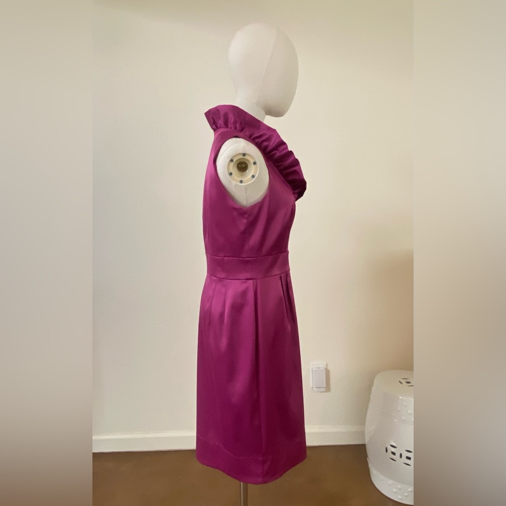 ***"Collection By Db" Elegant Fushia Ruffled Women's Dress View 4